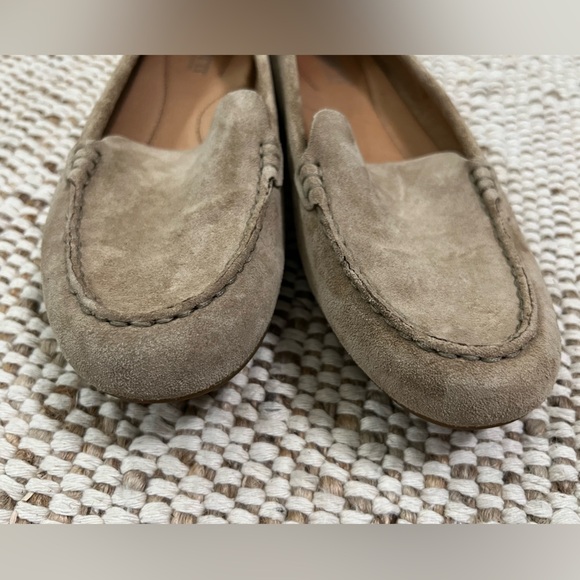 Born Nerona Tan Suede Loafers Driving Shoes Moccasins Size 6 - Picture 3 of 10